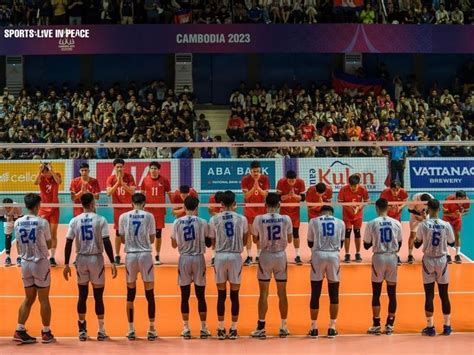 Volleyball: Striking the interest of Filipinos since 1910 .